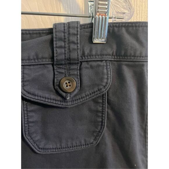 Old Navy Blue Chino Midi Skirt. Size 14 - Picture 5 of 6